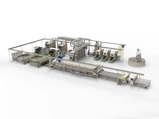 Vip core material production line